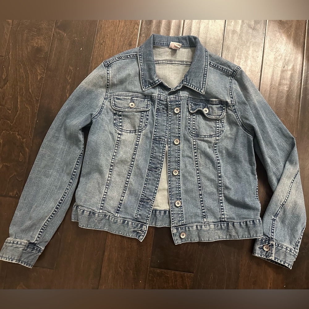 Merona Denim Jacket Large L